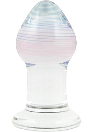 Glas Amythyst Rain Glass Butt Plug-(Package of 2)