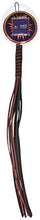 Load image into Gallery viewer, Ka-pow Color Whip Thong Leather 16 Inch Red and Black
