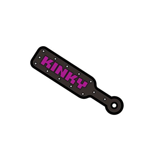 Kinky Paddle Sex Toy Enamel Pin | Sexy Fun Accessory