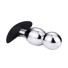 Load image into Gallery viewer, Alloy Anal Plugs Butt Dilation Plug Anal Trainer Prostate Massager Anal Bead Back Plug Going- Out Butt Plug Anal Massager Stimulation Toys (Boat Anchor)
