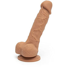 Load image into Gallery viewer, Lovehoney Lifelike Lover Luxe Realistic Dildo - 5 Inch Suction Cup Dildo - Flexible Anal Dildo - Waterproof - Flesh Tan
