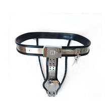 Load image into Gallery viewer, LESOYA Female Adjustable Chastity Belt Device Stainless Steel Y-Type Lockable Bondage Briefs BDSM Panties Underwear
