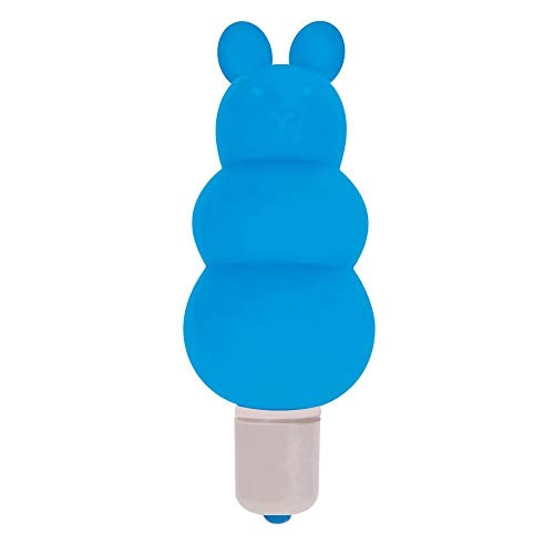 Excite Silicone Ripple Bullet Vibe- Blue