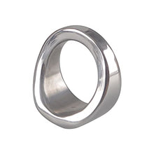 Load image into Gallery viewer, Tabuy Stainless Steel Male Cock Ring Glans Ring Metal Penis Ring Delayed Ejaculation Increase Stimulation Sex Toys for Men (X-Large)
