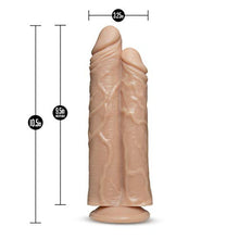 Load image into Gallery viewer, Blush Dr. Skin Dr. Double Stuffed Realistic Double Dildo, Sex Toy for Women, Sex Toy for Adults, Vanilla
