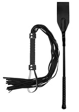 Load image into Gallery viewer, RIDIN Adult Crop 18&quot; Sex Whip 33&quot; BDSM Flogger Set Spanking Sex Whip BDSM Sex Set Crop Spanking Restraints Adult kit for Couples Sex Adult Sex Paddle Sex Set Adult Flogger
