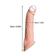 Load image into Gallery viewer, New 20226Reusable Sleeve Length for Male Extender Expander Extender Enhancer Ball Stretch Sleeve (L-Flesh)
