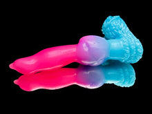 Load image into Gallery viewer, FlirtyDawg Fantasy Adult Sex Toys Knotted Lucky 12 inch Color Trio
