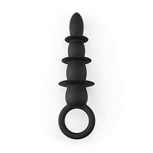 Load image into Gallery viewer, Step Plug with Pull - Stimulation Pretty Love, PRETTYLOVE, Black
