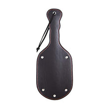 Load image into Gallery viewer, VENESUN Faux Leather Large Spanking Paddle for Adult Exciting Impact Play, Black
