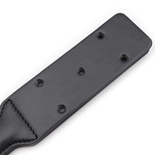 Load image into Gallery viewer, DOITOOL Couples Toys Black Restraint Slapper Play Cosplay for Role Premium Spanking Whip Fetish Double Flogger Hand Couple Bat Couples Game Accessories Leather Paddle Lovers Flirting Juguetes
