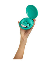 Load image into Gallery viewer, Share Satisfaction Sutra - Dual Stimulation Vibrator with Suction, 5 Suction Modes, 10 Vibration Patterns, Moveable Arm to fit Your Body, Travel Lock Case, Waterproof, USB Rechargeable - Teal
