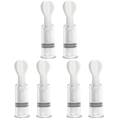 Healifty Portable Massager Massager Flat Wisking Tool 6 Pcs Nipple Sucker Women Nipple Nipple Corrector Nipple Pump Nipple Cups Nipple Whole Body Portable Whole Body Massager