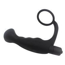 Load image into Gallery viewer, Silicone Anal Vibrator Thrusting Prostate Stimulator Massager Anal Butt Plug Cock Ring Delay Ejaculation Erotic Sex Toys Dildos for Gay Men Male
