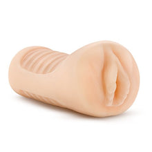 Load image into Gallery viewer, M Elite by Blush - Soft and Wet Stroker Annabelle - 5.75&quot; Self Lubricating Ribbed Masturbator - Single Speed Vibrating Bullet Included - Open Ended - Incredibly Realistic Look &amp; Feel Sex Toy for Him
