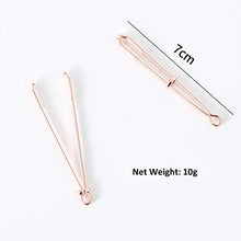 Load image into Gallery viewer, MONEYN Nipple Clamps Set of 2, Nipple Clamps with Chain Sex, Nipple Clamps Non Piercing Nipple Toys for Adult Women Pleasure (Pink)
