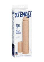 Load image into Gallery viewer, Doc Johnson Xtend It Kit - Realistic and Customizable Penis Extension Kit - Add 1-to-3 inches - White
