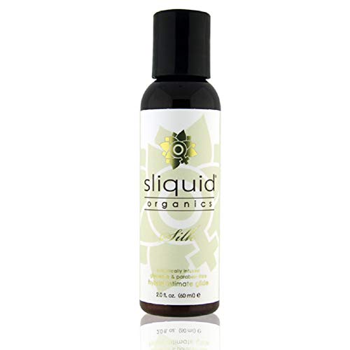 Sliquid Organics Silk 2oz with Free Bottle of Adult Toy Cleaner