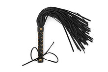 Load image into Gallery viewer, RIDIN Leather Sex Whip for Sex Play - Spanking Sex Flogger Adult Paddle - BDSM Whip Spanking Flogger
