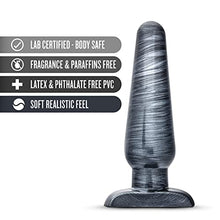 Load image into Gallery viewer, Blush Jet Smooth Large Anal Plug - 6.5&quot; Length &amp; 2&quot; Width - Tapered Design for Easy Insertion - Base Anchors Plug Safely Outside The Body - Soft Flexible Shaft - Perfect for Advanced Users - Sex Toy
