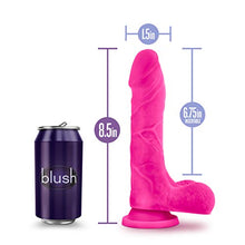 Load image into Gallery viewer, Blush Au Naturel Bold Thrill 8.5 Inch Realistic Dual Density Dildo, Sex Toy for Women, Sex Toy for Adults, Pink
