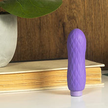 Load image into Gallery viewer, Blush Gaia Eco Bliss Plant-Based 4&quot; Waterproof Multifunction Powerful Vibrator in Lilac Sustainably Made of BioTouch &amp; BioFeel Worlds First Plant Vibe Vagina Anal Play Pleasure Adult Sex Toy Couples
