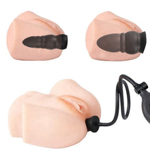 Load image into Gallery viewer, Black Tough Silicone Realistic Classic Dick Plug&#39;s Suitable for Couples
