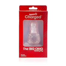 Load image into Gallery viewer, Screaming O Big OMG Vibrating Ring, Clear,1 Count
