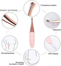 Load image into Gallery viewer, Oral Rotating Clitoris Stimulator G spot Vibrator Rechargeable Dual Motor Tongue Vibrating Toy for Women UBS Rechargeable Handheld Sensory Toys
