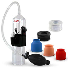 Load image into Gallery viewer, Bundle of 6 Items: Vibrating Handop Ball Grip Vacuum Pump Kit with 5 Assorted Sleeves
