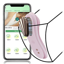 Load image into Gallery viewer, Butterfly Remote Control Panty Wearable Vibrator, Vibrators Adullt/Woman Sex Toys, Discreet Clitoralis Vibrator Womens Bluetooth Consoladores Toy for Couples, Female Waterproof Sexuales (Pink)
