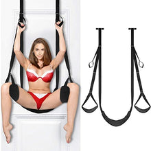 Load image into Gallery viewer, TJCGCKK Door Sex Swing Hanging Indoor Sex Swing, Bondage Restraint Toy for Adult Couples with Premium Paint Stand and Widened Thick Adjustable Straps
