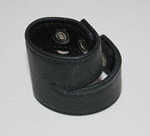 Load image into Gallery viewer, Double Strap Leather Cock Ring with Studs
