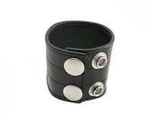 Load image into Gallery viewer, Heart 2 Heart Ball Stretcher Leather, Black, 1.5&quot;
