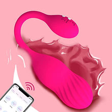 Load image into Gallery viewer, LEVETT Bullet Vibrator Couple Sex Toy with APP Control for G-Spot Clitoral Stimulating Anal Massage with 9 Vibration Modes Waterproof Rechargeable for Female Masturbation Vaginal Massage and Couple
