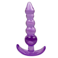 NOPNOG Anal Beads, 120mm Long Anal Plug, Silicone (Purple)