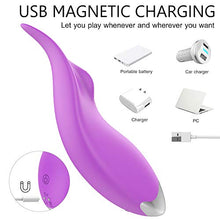 Load image into Gallery viewer, MISSTU Sex Toys Clitoral Vibrator Clit Stimulators Small Tongue Licking Massager Sensual Games Oral Adult Toy for Virgin Foreplay Entertainment for Women Men Couples Silicone Waterproof (Purple)
