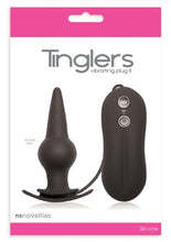 Load image into Gallery viewer, Nexus Tinglers Plug II Vibrator, Black
