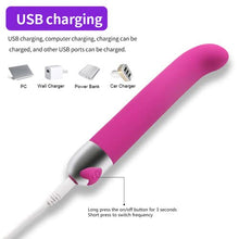 Load image into Gallery viewer, Fast Receive Quiet 10 Speeds Personal Bullet Rod Silicone Toys Powerful Mini Stick for Women Pleasure, Waterproof Bullet Tool Electric Play Handheld Pocket Travel Bullet Tool (Rose Red1)
