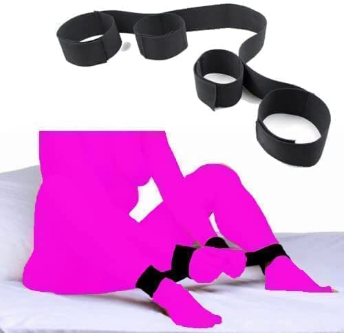 Sex Cuffs for Adults Couples Bed Restraints Kit for Couples Under King Bed Neck to Wrist Bondage Restraints Set Wrist and Ankle Bondaged Kit Adult for Couples Queen Bed Kinky Gift for Women Sweatshirt