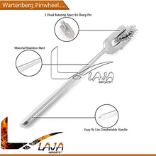 Load image into Gallery viewer, LAJA Imports Wartenberg Wheel - Strong Sensation Pinwheel (2 Head)
