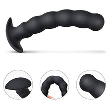 Load image into Gallery viewer, Anal Plug Trainer Kit, Pack of 2 Silicone Butt Plug Training Set Thread Anal Beads with Narrow Flared Base Adult Sex Toy for Men Women
