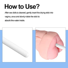 Load image into Gallery viewer, 5 Pcs Water Absorption Stick Diatom Moisture Absorbing Stick +1Pcs Realistic Dildo Pocket Pussy Masturbators Adult Sex Toy Stimulator
