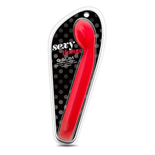 Load image into Gallery viewer, Sleek Multi Speed Curved Tip Vibrator - G Spot Stimulator - Waterproof - Sex Toy for Women - Sex Toy for Couples (Scarlet Red)
