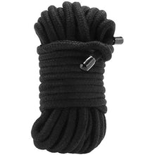 Load image into Gallery viewer, Shots - Ouch! Ouch! Japanese Rope 10 Meter - Black, Black
