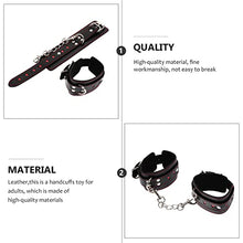 Load image into Gallery viewer, GALPADA Cuff Adjustable Leather Restraint Handcuff Toy Adult Sexual Tie Ankle Restraints
