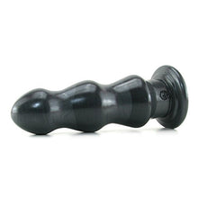 Load image into Gallery viewer, Doc Johnson American Bombshell - B-7 Tango - Vac-U-Lock and F Machine Compatible Dildo or Butt Plug - Gunmetal Grey
