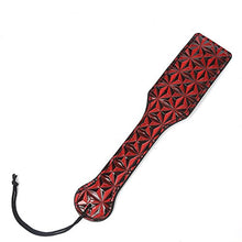 Load image into Gallery viewer, 2 Bondage Set Under The Bed Restraints System Bondage SM Sex Toy Red Black 3D Leather Paddle Hand Slapper Spanking Paddle Couples Role Game Play Fancy Dress Up Costume
