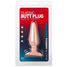 Load image into Gallery viewer, Doc Johnson Classic Butt Plug Medium Sil A Gel 5.5 Inch, Flesh
