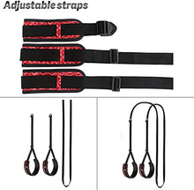 Load image into Gallery viewer, Door Sex Swing Sling for Couples Adult Six Harness Swivel Ropes Slings for Adult Bedroom Love Hanging Fetish Doorway Belt with Handles Games
